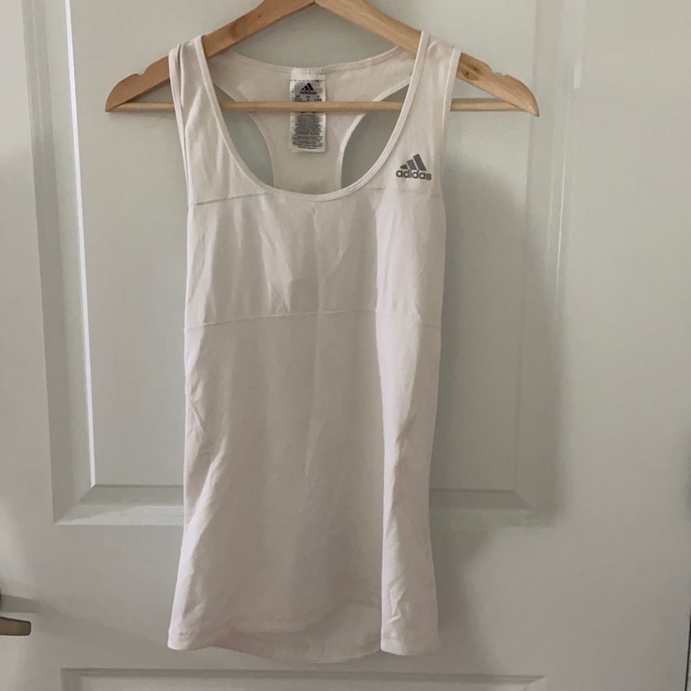 3/$25 white adidas tank